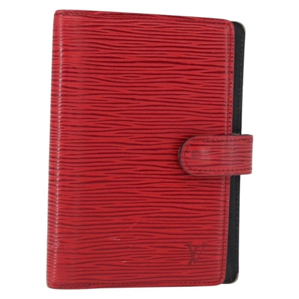 LOUIS VUITTON Epi Agenda PM Day Planner Cover Red